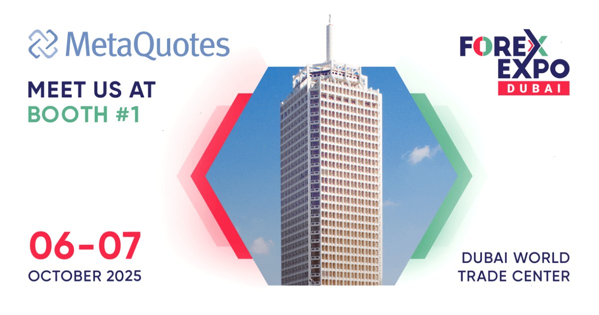 MT4_MetaTrader4_图表模板保存与中文版下载安装指南：MetaQuotes 将参加 2025 年迪拜外汇博览会（封面配图）